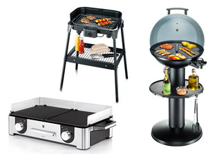 Technik Zu Hause Praxistest Elektrogrills Von Severin Wmf Und Rommelsbacher