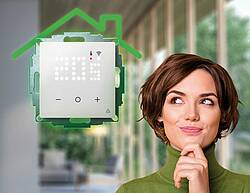 EBERLEs UTE wird smart: UTE 3500 und 3800 vereinen digitale Thermostatregelung mit Matter WiFi-Anbindung