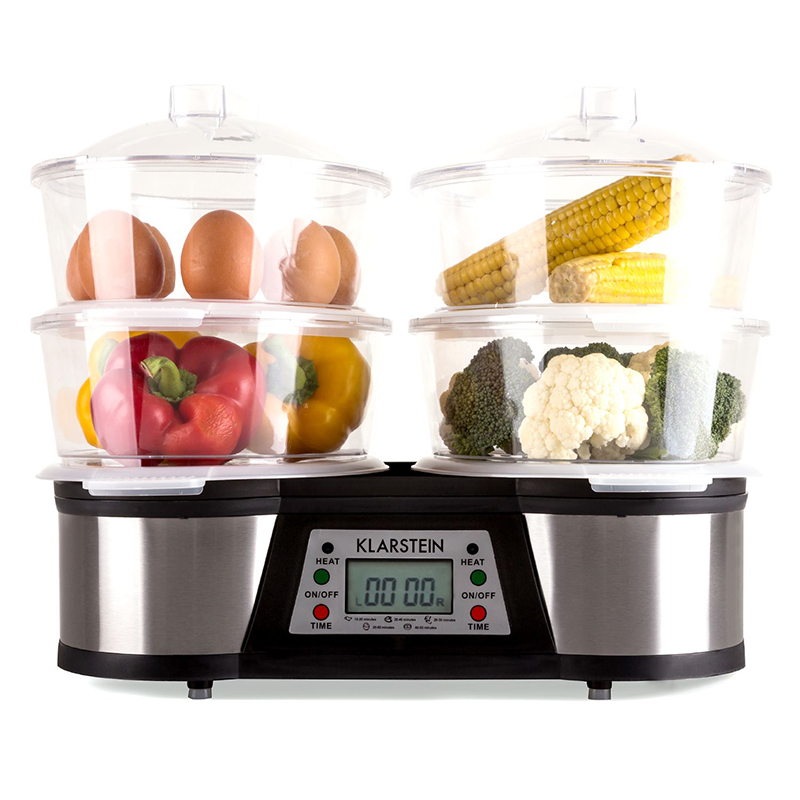 Technik zu Hause Praxistest Dampfgarer Klarstein Twin Peaks