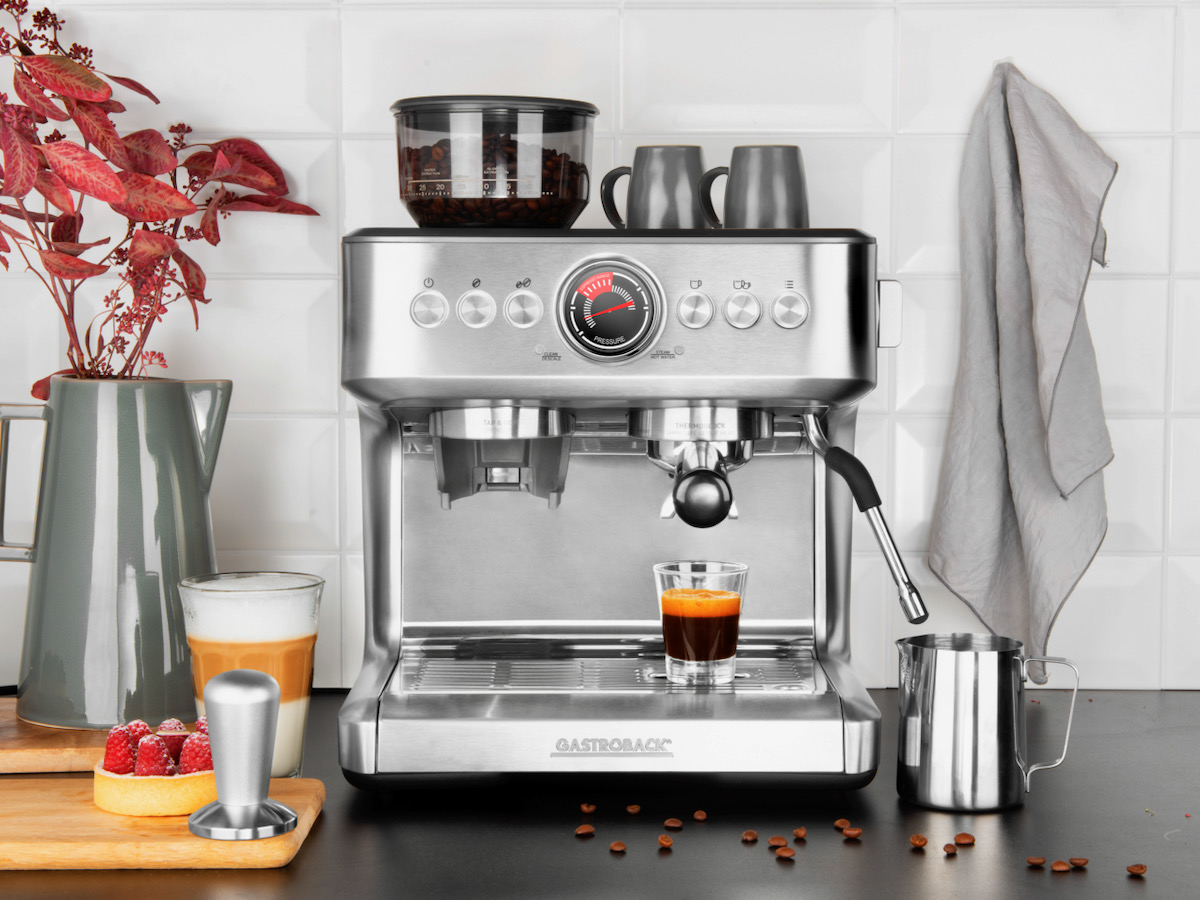 Luxus Espresso Siebtragermaschine Test Bilder