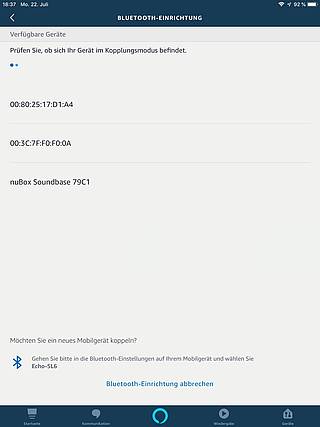 Technik zu Hause: Alexa mit Bluetooth-Soundbar Nubert ...