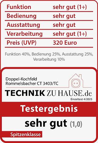 Rommelsbacher zu Test im Hause: Technik 3403/TC CT