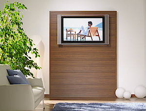 Für jeden TV bietet Terhürne die passende Lösung<br>(Fotos: Terhürne)