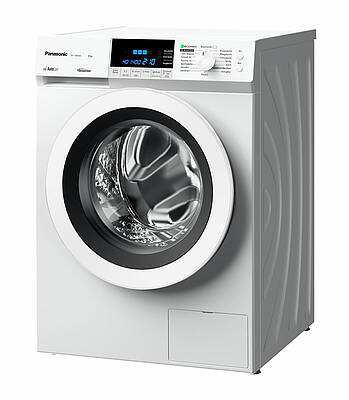 Die neuen Panasonic Waschmaschinen mit AutoCare Funktion sollen weniger Energie und Wasser verbrauchen