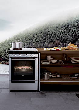 Elegantes Design und hohe Funktionalität zeichnen die Standherde aus<br>(Fotos: Siemens)