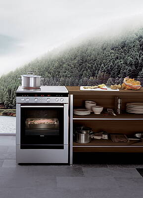 Elegantes Design und hohe Funktionalität zeichnen die Standherde aus<br>(Fotos: Siemens)