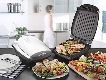 Die neuen Grills sind größer als eine herkömmliche Bratpfanne