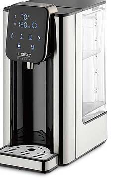 Der HW 666 Inox liefert heißes Wasser sekundenschnell und spart bis zu 50 % Energie im Vergleich zu herkömmlichen Wasserkochern