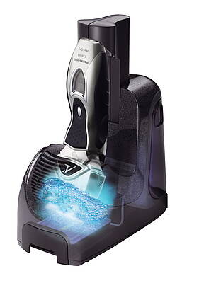 Das HydraClean System arbeitet auf Wasserbasis