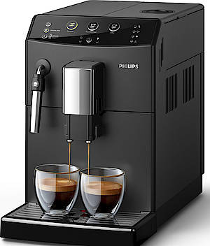 Die Easy Cappuccino 3000  von Philips bietet große Kapazität in kompaktem Design und ist spielend leicht zu bedienen