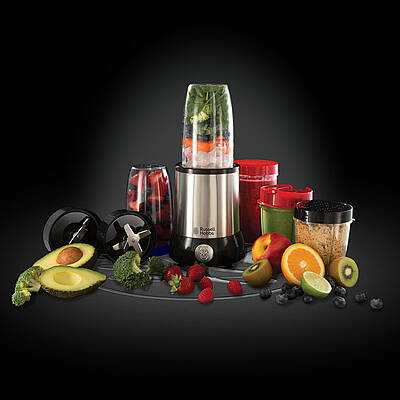 Der Nutri Boost Multifunktionsmixer von Russell Hobbs ist ein fleißiger Allrounder für die ganze Familie