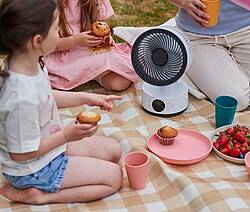 Mit dem neuen MeacoFan Sefte 6 Tischventilator mit Akku erweitert Meaco sein Sortiment um einen besonders kompakten, kabellosen Luftzirkulator...