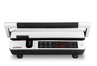 Ein Genuss-Duo: Design BBQ Advanced Control von Gastroback und Gourmet-Fleisch-Paket von Kreutzers
