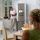 Perfekter Blick: der Bildschirm ist um 45 Grad schwenkbar