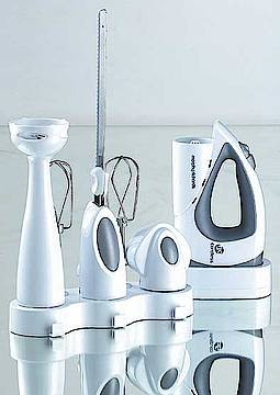 Hier sind alle wichtigen Geräte immer griffbereit<br>(Fotos: Morphy Richards)