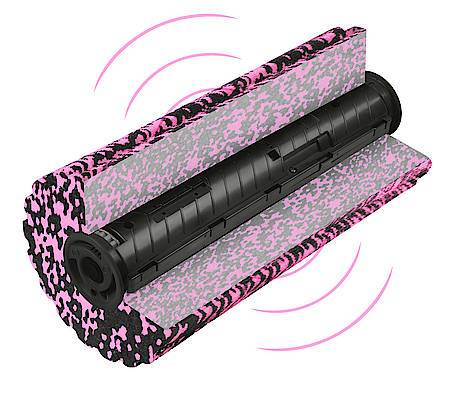 Das Besondere an an der PowerRoll Soft von Medisana ist die Tiefenvibration, mit der die Massagerolle den Aufbau sowie die Erholung und Regeneration der Muskeln unterstützten soll