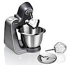 Mit drei Zubehör-Profis lässt die neue Bosch MUM 5 die Herzen anspruchsvoller Hobbyköche höher schlagen