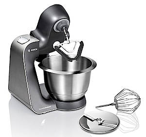 Mit drei Zubehör-Profis lässt die neue Bosch MUM 5 die Herzen anspruchsvoller Hobbyköche höher schlagen