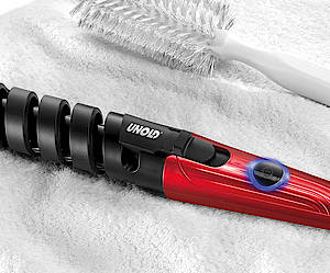 Schnell perfekte Locken mit dem neuen Lockenstab Easy Twist red von Unold