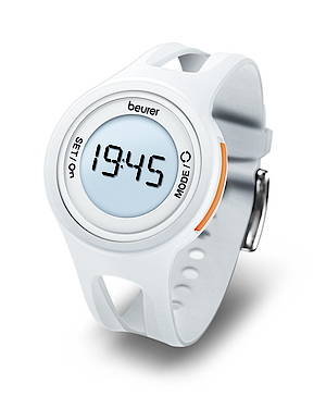 Der AS50 kann wie eine Uhr getragen werden und zeichnet die Tagesaktivitäten auf