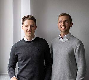 Entwickelt hat ihn das Münchner Gründer-Duo Moritz Schüller (25) und Max Huber (27). Sie stellen ihn  auf der IFA 2022 vor