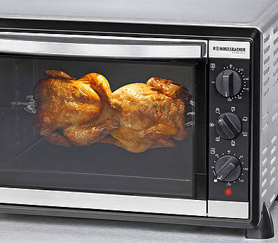 Ideal, wenn mal mehr Backraum gebraucht wird: Rommelsbacher BG 1805/E
