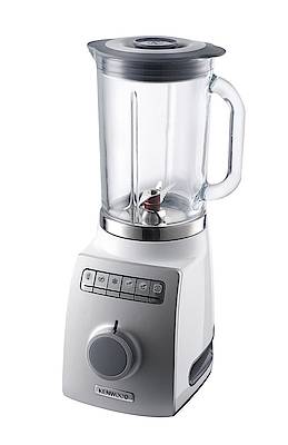 Der hitzebeständige Mixaufsatz fasst 1,6 Liter