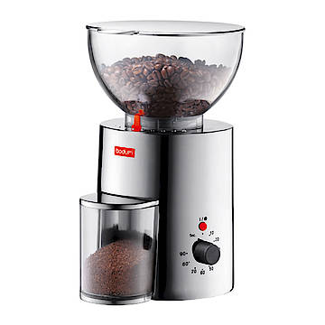 Mahlt in wenigen Augenblicken Kaffeebohnen zu aromatischem Pulver (Fotos: Bodum)