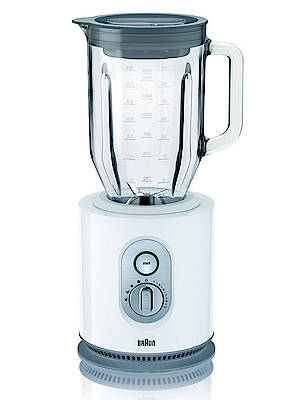 Für alle mit guten Vorsätzen für eine "schlanke" Zeit nach den Feiertagen ist der Braun Standmixer JB 5160 ein feines Weihnachtsgeschenk