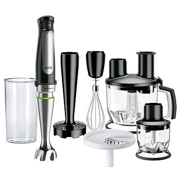 Volle Power, vielseitig einsetzbar, viel Zubehör: der neue Braun MultiQuick 7X