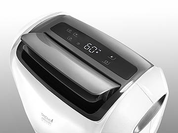 Ob Wohn– oder Schlafz­im­mer, ob Küche oder Bad: Mit dem smarten Gerät von De‘Longhi lässt sich jed­erzeit das Klima in den heimis­chen Räu­men überwachen
