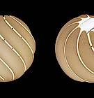 Designlampen, hier die Tischleuchte Spin oben die Hängelampe Palm (Fotos: Freedom of Creation)