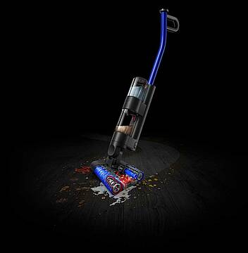 Der Dyson WashG1 trennt nasse und trockene Verschmutzungen an der Quelle und will so für eine hygienische Entsorgung und Pflege sorgen