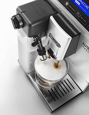 Die drei De'Longhi Kaffeevollautomaten der Autentica Serie bieten auf kleinstem Raum Kaffeevielfalt
