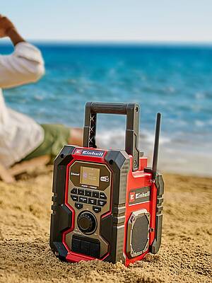 Einhell Radio perfekt für Musik bei Ausflügen (Bild: Hersteller)
