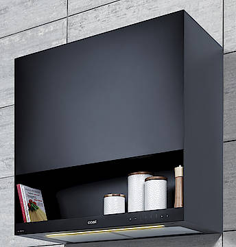Design pur – die moderne Beko-Wandhaube CWB 9831 ANP verhindert nicht nur Gerüche, sondern überrascht mit zusätzlichem Stauraum