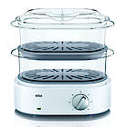 Im Dampfgarer FS 5100 aus der IdentityCollection von Braun lässt sich Gemüse schonend und bequem garen