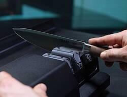 Ob Gewerbe-, Haushalts-, Jagd- oder Outdoormesser, der Profimesserschärfer Graef SG2000 verspricht optimale Ergebnisse