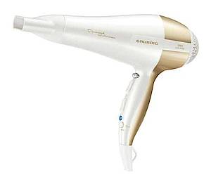 Sanfte Haarpflege für blondiertes Haar mit dem passenden Haartrockner. (Fotos: Grundig)