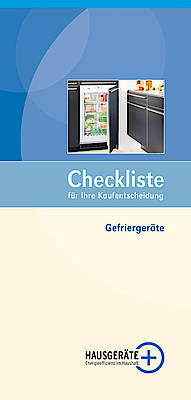 Gefrierschrank oder - truhe? Die Checkliste von Hausgeräte+ bietet mit vielen Informationen Entscheidungshilfe