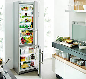 Moderne Kühlschränke bieten unterschiedliche und räumlich getrennte Klimazonen zur "artgerechten" Lagerung unterschiedlicher Lebensmittel