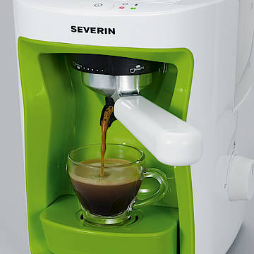 Voller Espressogeschmack im modernen Outfit: der KA 5991 von Severin mit integrierter Vorbrühfunktion