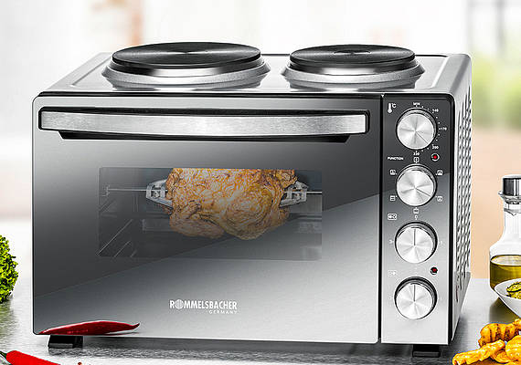 Kochen, Braten, Backen, Grillen und mehr, ob Zuhause, beim Camping, in der Ferienwohnung oder im Büro – mit einer mobilen Kleinküche lassen sich überall leckere Gerichte zaubern