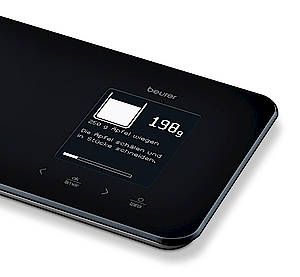 Was koche ich heute? Diese Frage beantwortet die neue Beurer Küchenwaage KS800 mit integrierter Rezepte-App