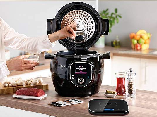 Schluss mit Rezeptewälzen: Kochen, Garen oder Dämpfen – das Multifunktionsgerät hat für jedes Gericht das Richtige im Programm