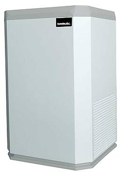 Durch seine kompakte Bauform eignet sich der Lavaero 100 als Desktop- bzw. Tischluftreiniger in Räumen bis zu 35 qm Größe