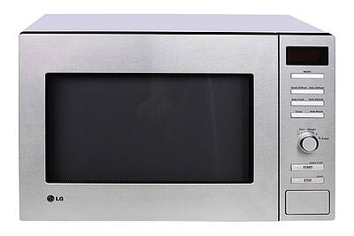 Die Mikrowelle von LG bietet 13 automatische Garprogramme