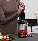 Pürieren, Hacken, Mixen oder Eis crushen erledigt der Multiquick MR 940cc Stabmixer von Braun effektiv und bequem ohne Kabel