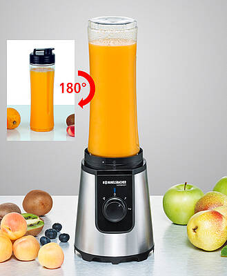 Der Rommelsbacher MX 200 ist ein idealer Standmixer für schnelle Obstsäfte und Smoothies in kleinen Portionen