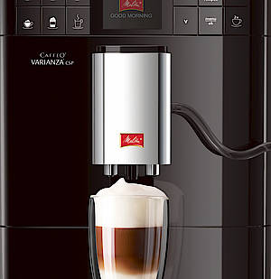 Tasse für Tasse, jederzeit und individuell eine andere Bohnensorte wählen - kein Problem mit der Melitta CAFFEO® Varianza® CSP